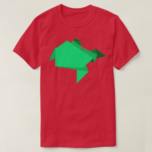 Origami Frog 10 T-shirt (Design voorkant)