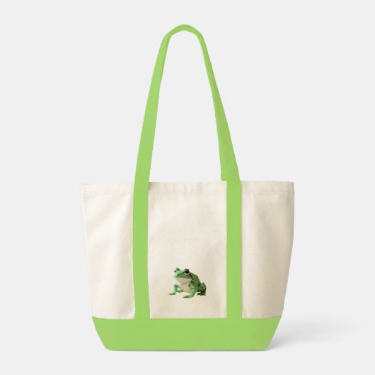 Origami Frog Tote Bag (Achterkant)