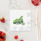 Origami Frogs in Geometric Style Servet (Insitu)