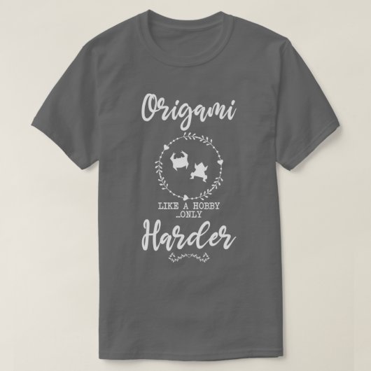 Origami Funny Design for Gift T-shirt (Design voorkant)