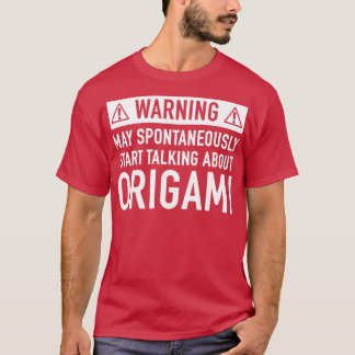 Origami Funny Gift T-shirt