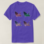 Origami Galaxy Cranes Pack 1 T-shirt (Design voorkant)