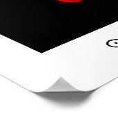 Origami Gerbera Poster (Hoek)