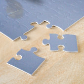 Origami Gold Foil Yoga Meditating Catoman and Cat Legpuzzel (Zijkant)