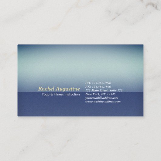 Origami Gold Foil Yoga Meditating Catoman and Cat Visitekaartje (Achterkant)