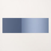 Origami Gold Foil Yoga Meditating Catoman and Cat Yogamat (Achterkant (horizontaal))