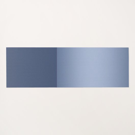 Origami Gold Foil Yoga Meditating Catoman and Cat Yogamat (Achterkant (horizontaal))