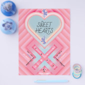 Origami Hart X Zoete Harten Flyer (Enkel)