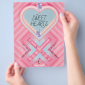 Origami Hart X Zoete Harten Flyer (Hand)
