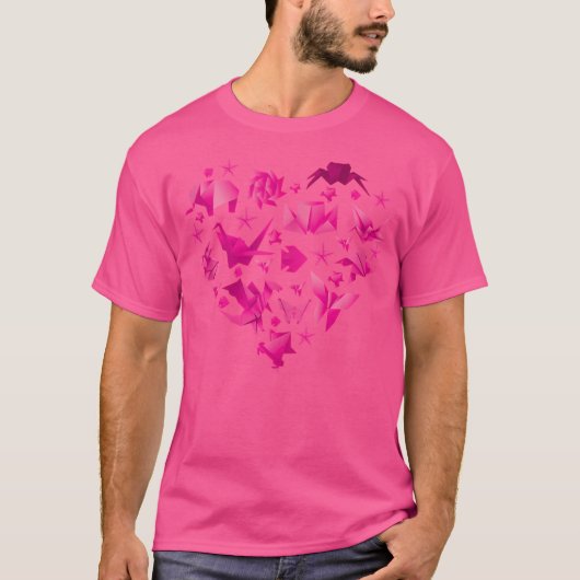 Origami Heart T-shirt (Voorkant)