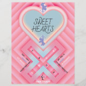 Origami Heart X Sweet Hearts Flyer (Voorkant)