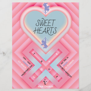 Origami Heart X Sweet Hearts Flyer