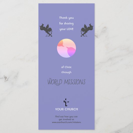 Origami Heart X Sweet Hearts Programmakaart (Achterkant)