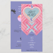Origami Heart X Sweet Hearts Programmakaart (Voorkant / Achterkant)