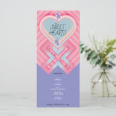 Origami Heart X Sweet Hearts Programmakaart (Staand voorkant)