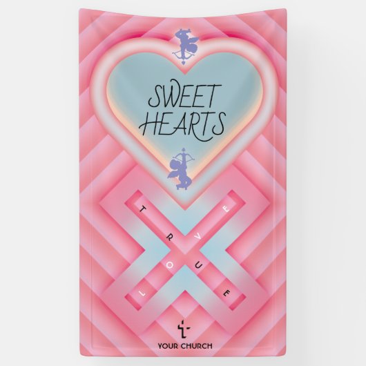 Origami Heart X Sweet Hearts Spandoek (Verticaal)