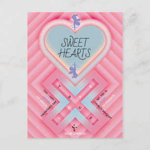 Origami Heart X Sweet Hearts Uitnodiging Briefkaart