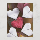 Origami Hearts Briefkaart (Voorkant)