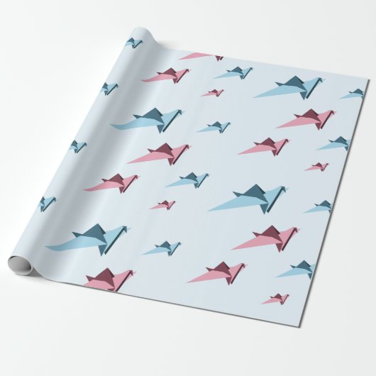 Origami Japans Master Paper Crane Cadeaupapier (Uitgerold)