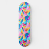 Origami Kaleidoscoop Persoonlijk Skateboard (Voorkant)