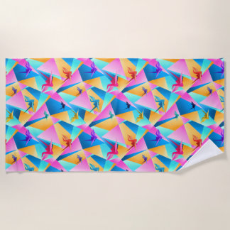 Origami Kaleidoscoop Strandlaken