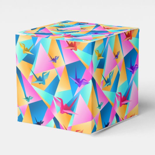 Origami Kaleidoscope Bedankdoosjes (Voorkant Zijde)