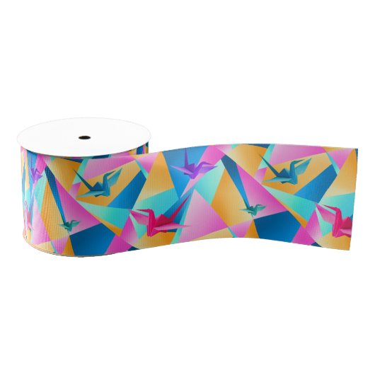 Origami Kaleidoscope Grosgrain Lint (Spoel)