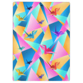 Origami Kaleidoscope Klembord (Achterkant)