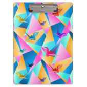 Origami Kaleidoscope Klembord (Voorkant)