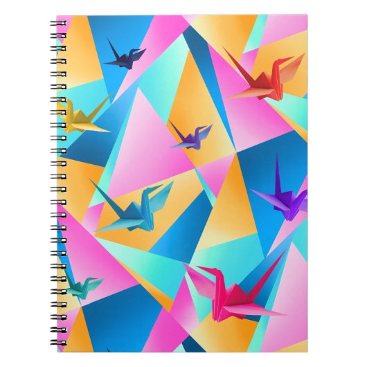 Origami Kaleidoscope Notitieboek (Voorkant)