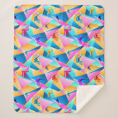 Origami Kaleidoscope Sherpa Deken (Voorkant)