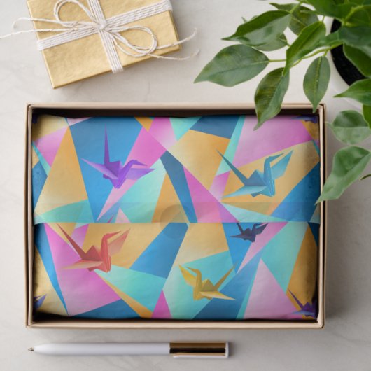 Origami Kaleidoscope Tissuepapier (Geschenk)