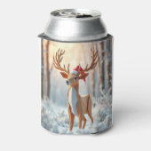 Origami kerstrendier blikjeskoeler (Blikje Achterkant)