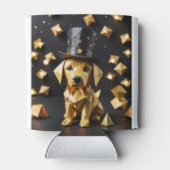 Origami Keurige Hond Blikjeskoeler (Achterkant)