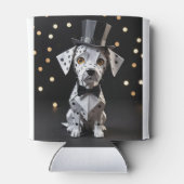 Origami Keurige hond Blikjeskoeler (Achterkant)