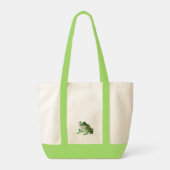 Origami Kikker Tote Bag (Achterkant)