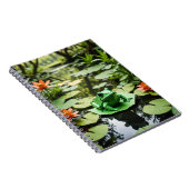 Origami kikkerspiraal notitieboek (Rechterzijde)