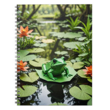 Origami kikkerspiraal