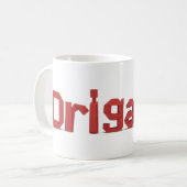 Origami Koffiemok (Voorkant links)