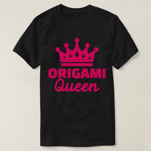 Origami koningin t-shirt (Design voorkant)