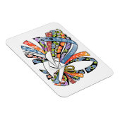 Origami kraan Japans papier veel geluk Noshi 折り紙 Magneet (Rechterzijde)