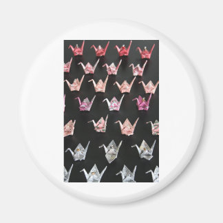 Origami kraan ornamenten magneet