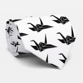 Origami-kraan Stropdas (Opgerold)