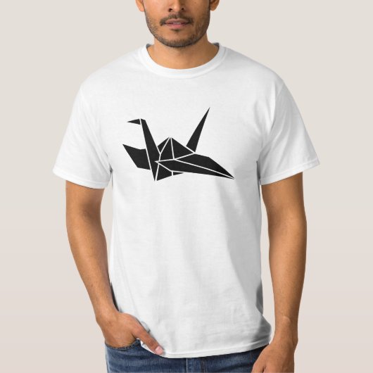 Origami-kraan T-shirt (Voorkant)