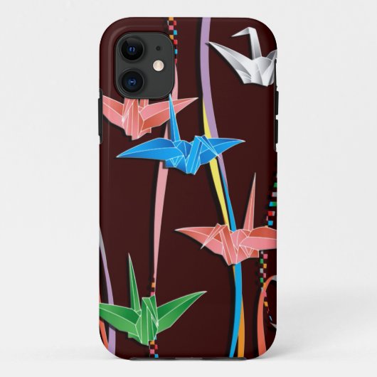 Origami kraanvogels Case-Mate iPhone case (Achterkant)