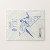 Origami Kunst Japans Vouwen Kunst Retro Kraan Legpuzzel (Horizontaal)