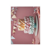 Origami Kunst - Zoet voor Uw Viering Notitieblok (Linkerzijde)