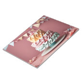 Origami Kunst - Zoet voor Uw Viering Notitieblok (Schuin)