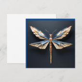 origami libel kaart (Voorkant / Achterkant)