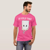 Origami Liefhebber Papier Vouwen Master Origamist  T-shirt (Voorkant volledig)